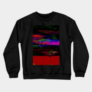 Freaky tropical sunset Crewneck Sweatshirt